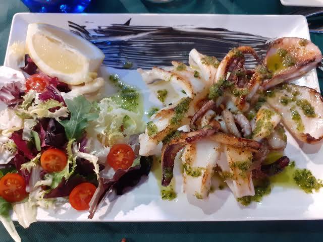 Calamari alla griglia