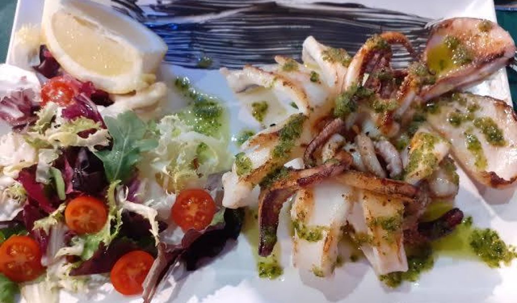 Calamari alla griglia